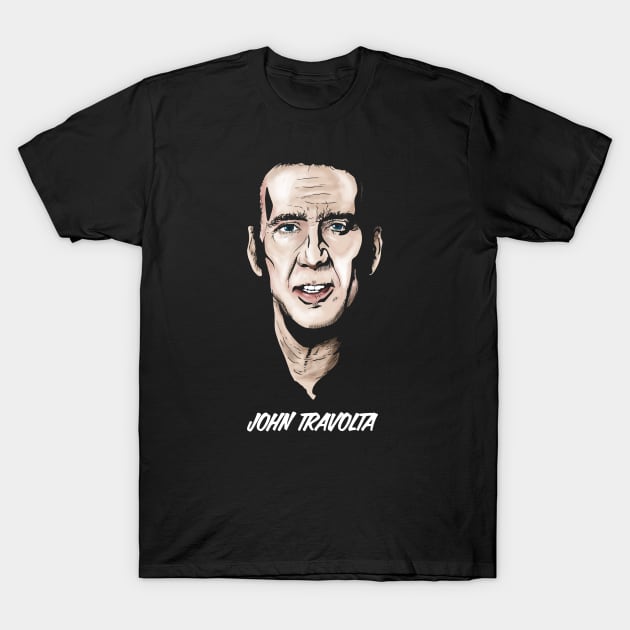 John Travolta T-Shirt by Harley Warren